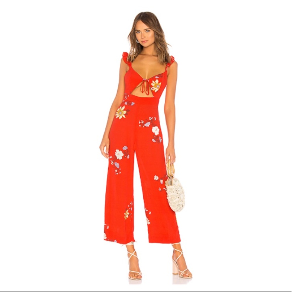 Red Capulet Jumpsuit from Revolve